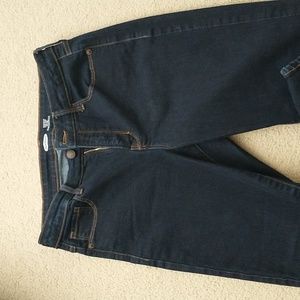 Women's old navy blue skinny jeans, size 6